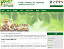 Tablet Screenshot of gerophyta.com